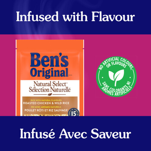 Ben's Original Natural Select Roasted Chicken Flavour & Wild Rice 365 g