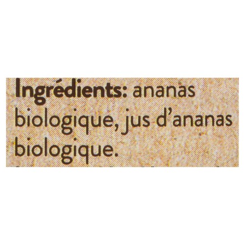 Cha's Organics Gluten-Free Chunks In Juice Pineapple 400 ml