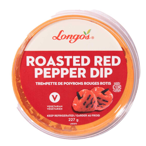 Longo's Vegetarian Dip Roasted Red Pepper 227 g