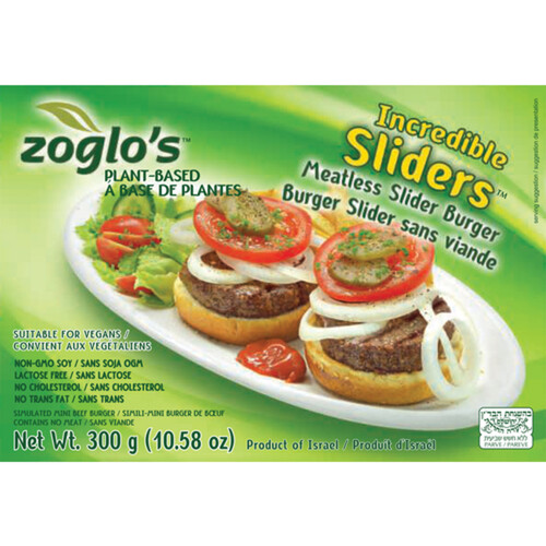 Zoglo's Meatless Slider Burgers 300 g