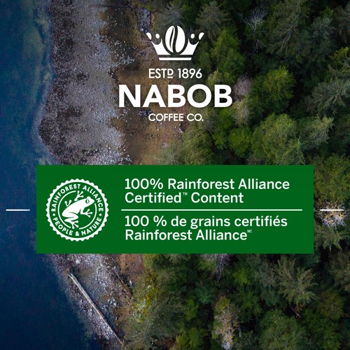 Nabob Ground Coffee Sumatra Blend Dark Roast 340 g