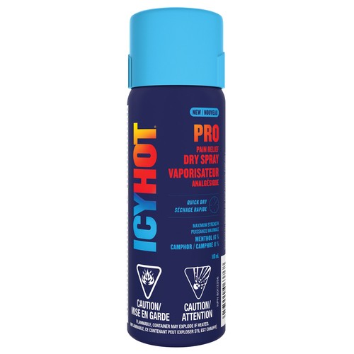 Icy Hot Pro Pain Relief Dry Spray 118 ml