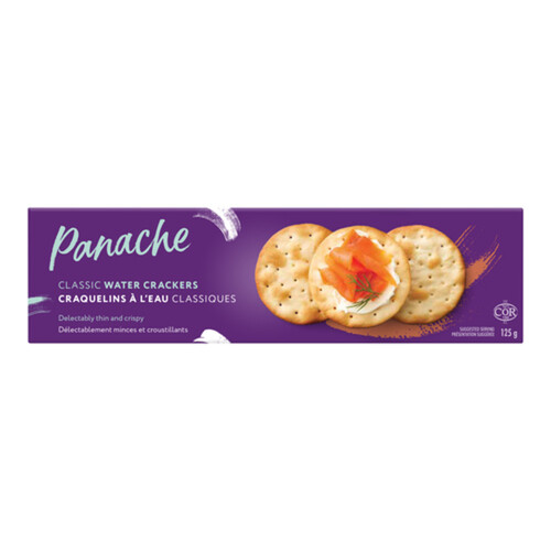 Panache Crackers Classic Water 125 g