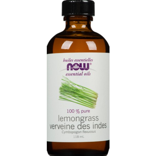 Now Foods Essential Oil Lemongrass 118 ml