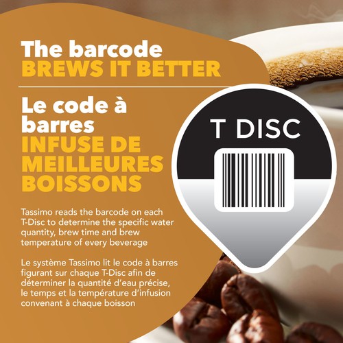 Tassimo Nabob Coffee Pods French Vanilla 14 T-Discs 108 g