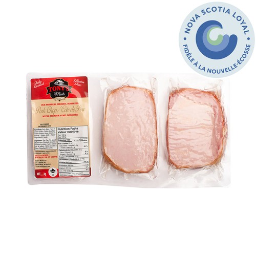 Tony's Smoked Loin Chops Boneless 