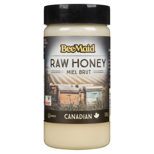 BeeMaid Raw Honey White Creamed 500 g