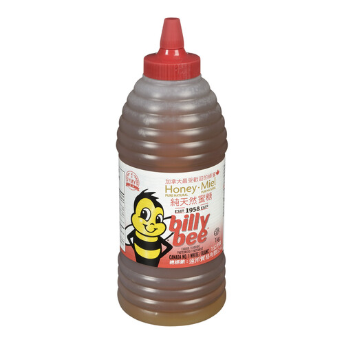 Billy Bee Natural Squeeze Beehive Liquid Honey White 1 kg