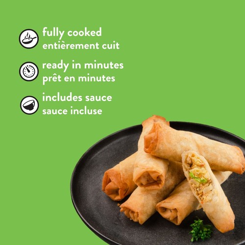 SUMM! Crispy Spring Rolls Vegetable 6 Count 350 g
