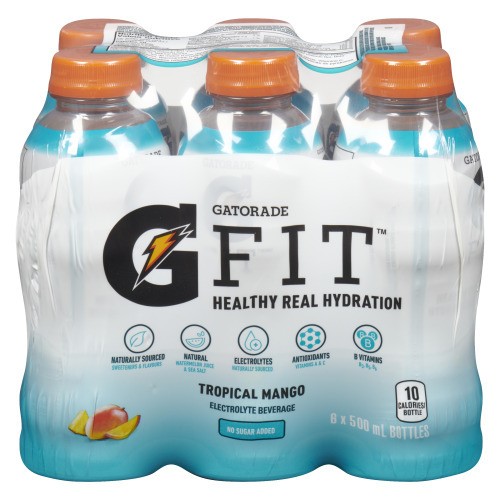 Gatorade Tropical Mango Energy Drink 6 x 500 ml