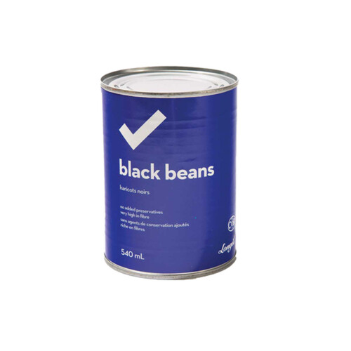Longo's Essentials Black Beans 540 ml