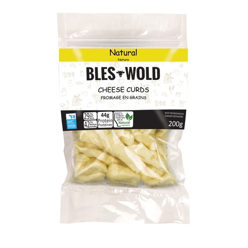 Crystal Springs Cheddar Cheese Curds 200 g