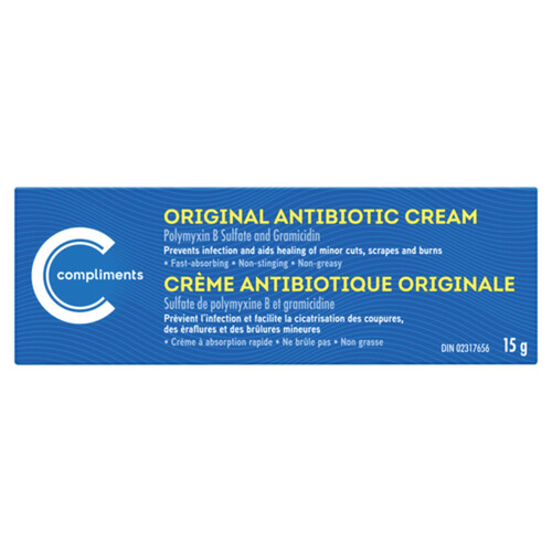 Compliments Antibiotic Cream Original 15 g