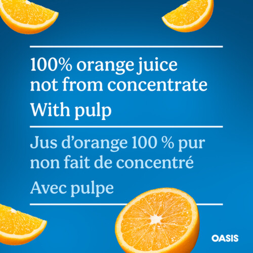 Oasis Juice Orange with Pulp Not from Concentrate 1.5 L