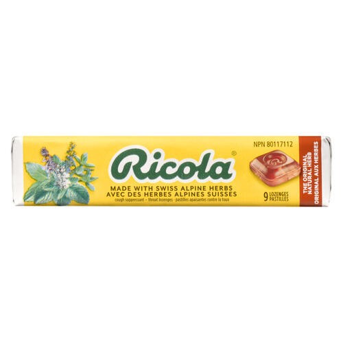Ricola Original Herb Lozenges 9 Count