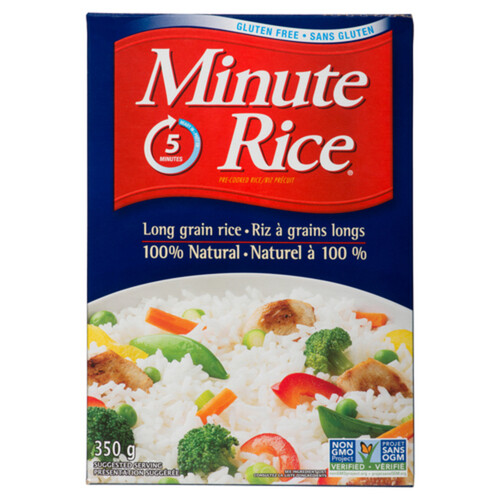 Minute Rice Gluten-Free Long Grain Rice 350 g