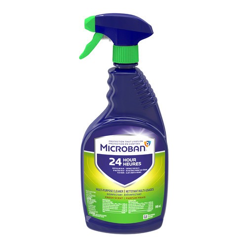 Microban Multi-Purpose Spray Cleaner Fresh Scent 946 ml