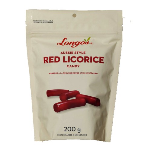Longo's Red Licorice Aussie Style 200 g