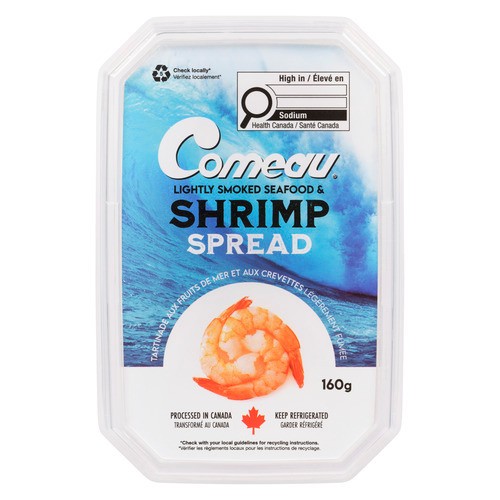 Comeau Lightly Smoked Seafood & Shrimp Spread 160 g