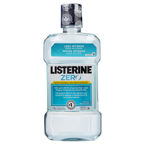 Listerine Zero Mouthwash 1 L