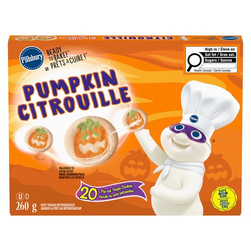 Pillsbury Pre Cut Sugar Cookies Pumpkin 260 g