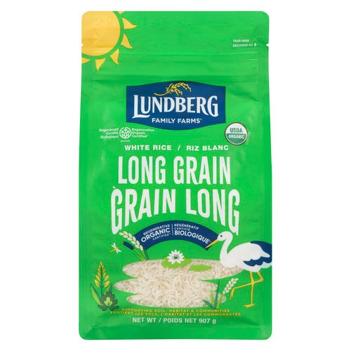 Lundberg Family Farms Rice Long Grain White 907 g