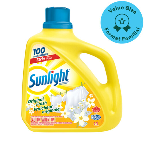 Sunlight Original Fresh Detergent 4 L