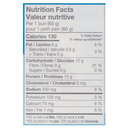 Island City Baking Delightfully Plain Flax Buns Keto 480 g