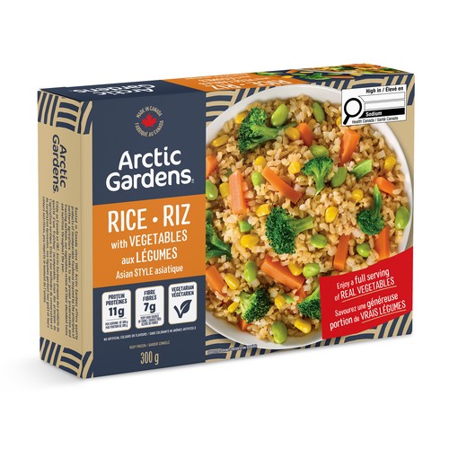 Arctic Gardens Rice with Vegetables Asian Style 300 g (frozen)