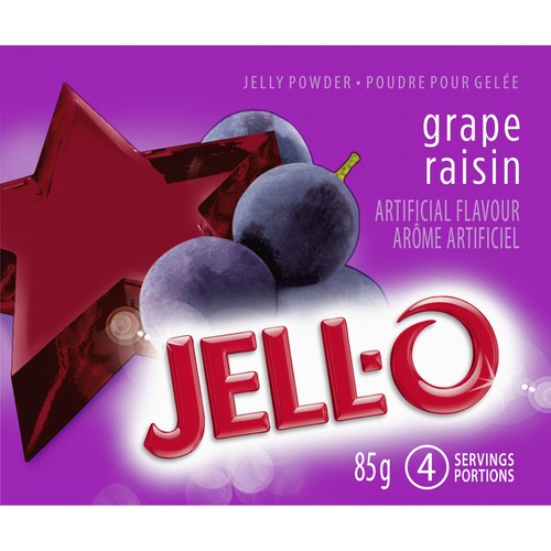 Jell-O Jelly Powder Grape 85 g