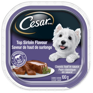 Cesar Adult Wet Dog Food Classic Loaf In Sauce Filet Mignon 100 g