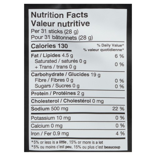 Pop Daddy Pretzel Sticks Yellow Mustard 212 g