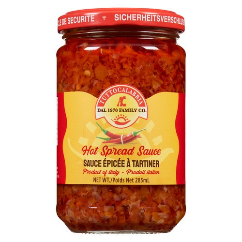 Tutto Calabria Chilli Spread Hot 290 g