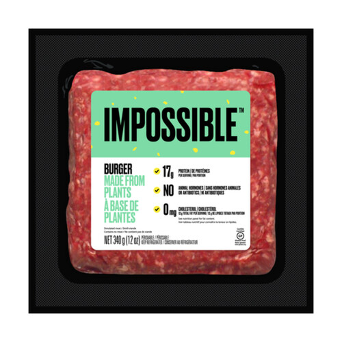 Impossible Plant-Based Burger 340 g (frozen)