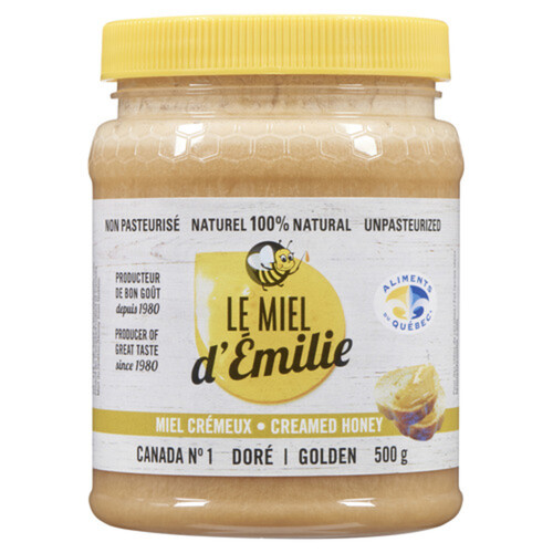 Le Miel d'Emilie White Churned Honey 500 g