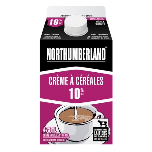 Northumberland 10% Cereal Cream 473 ml