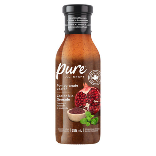 J.L. Kraft Pure Dressing Pomegranate Zaatar 355 ml