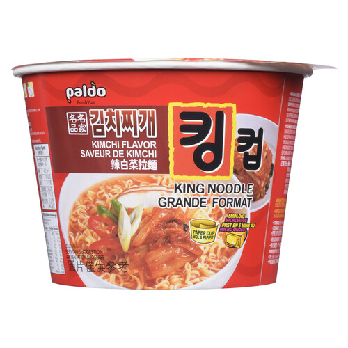 Paldo King Noodle Kimchi Soup Cup 110 g