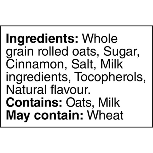 Quaker Instant Oatmeal Super Cinnamon Roll 288 g 