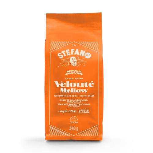 Stefano Faita Ground Coffee Mellow Medium Roast 340 g