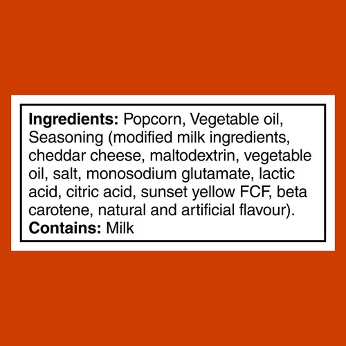 Munchies Popcorn Cheeky Cheddar Flavoured 140 g