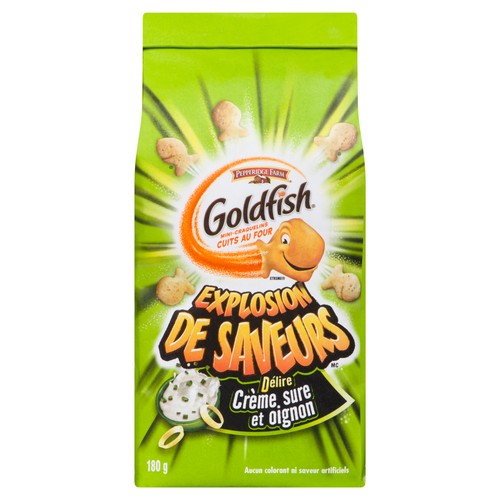 Pepperidge Farm Goldfish Crackers Blasted Sour Cream & Onion 180 g