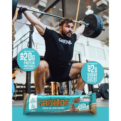 Grenade Protein Bar Chocolate Chip Salted Caramel 60 g
