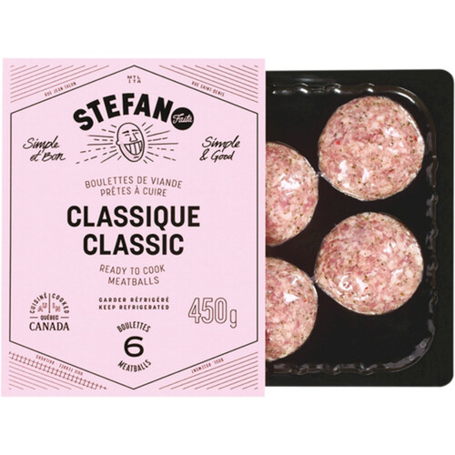 Stefano Pork Meatballs Classic 450 g