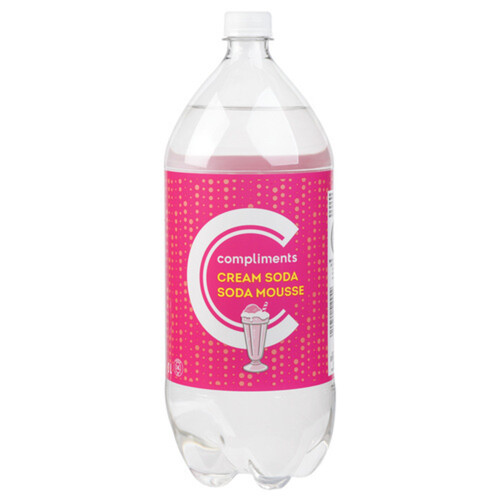 Compliments Soft Drink Cream Soda 2 L (bottle)