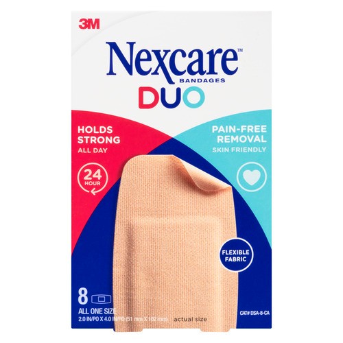 Nexcare Duo Bandages 8 Pack