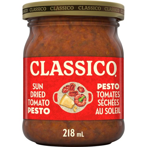 Classico Pesto Sun Dried Tomato 218 ml