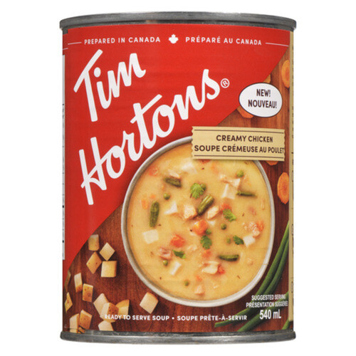 Tim Hortons Soup Creamy Chicken 540 ml