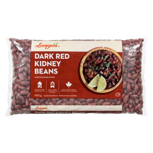 Longo's Kidney Beans Dark Red 900 g