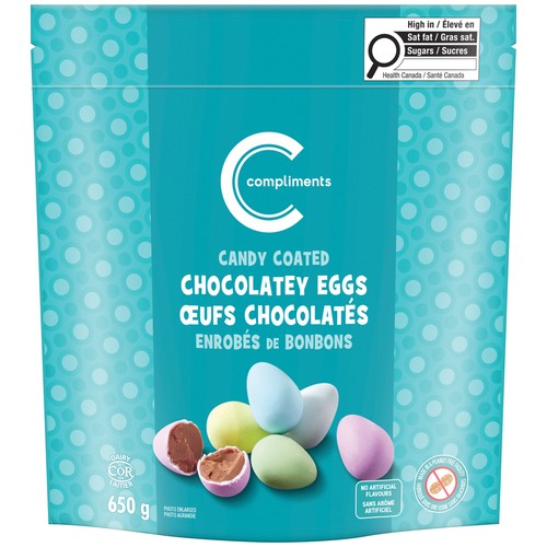 Compliments Peanut-Free Milk Chocolate Easter Eggs 650 g